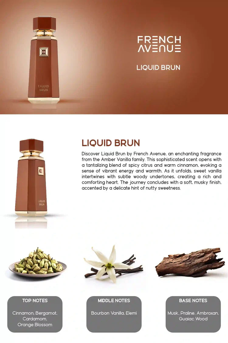French Avenue Liquid Brun – 100Ml