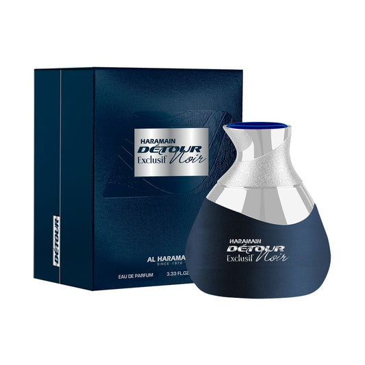 Haramain Detour Noir Exclusif 100ml EDP perfume bottle - Estilo Fresco Dubai