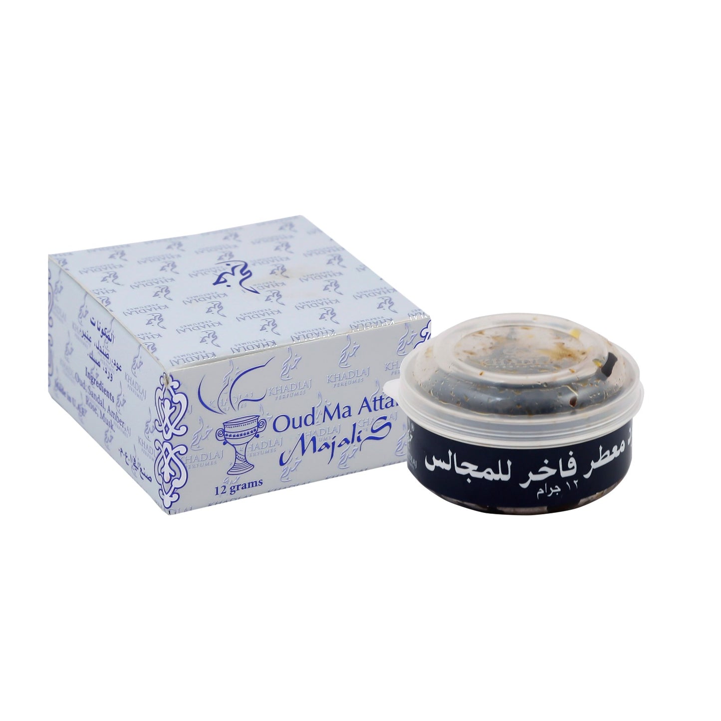 Khadlaj Oud Ma'Attar Majalis 12x12g oud chips bakhoor - Estilo Fresco Dubai