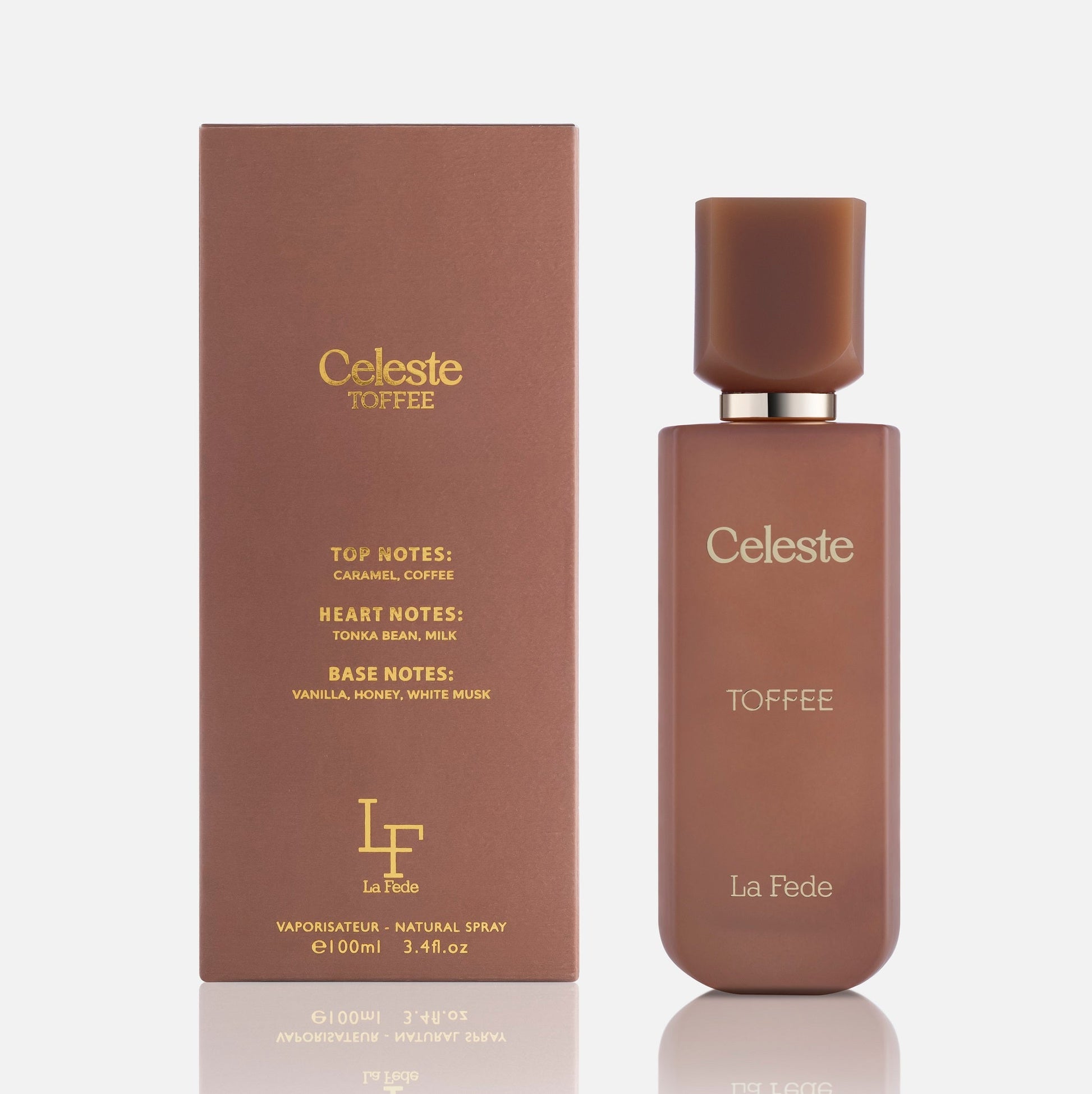 La Fede Celeste Toffee 100ml Eau de Parfum - Estilo Fresco Dubai