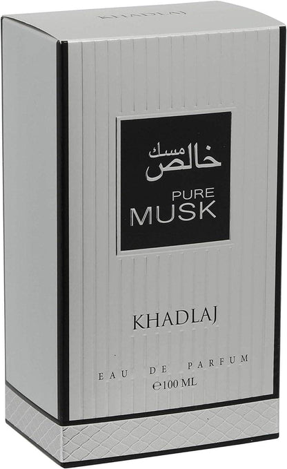 Khadlaj Perfumes Pure Musk For Unisex - EDP Spray, 100 ml Musk